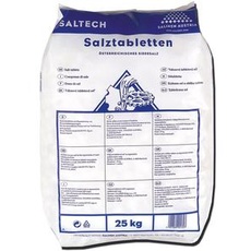 Salztabletten für Wasserenthärtungsanlagen, Sack mit 25 kg