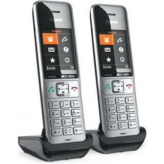 Gigaset COMFORT 500HX Schwarz/Silber
