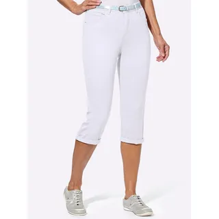 Casual Looks Caprijeans 1 Stk., weiß,