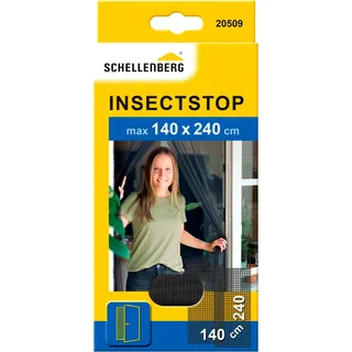 Schellenberg Fliegengitter für Türen 140 x 240 cm Grau