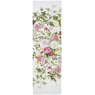 Tischläufer , Hellrosa , Textil , Rose , rechteckig , 45x145 cm , nachhaltig, nachwachsender Rohstoff , Heimtextilien, Wohntextilien, Tischwäsche, Tischläufer