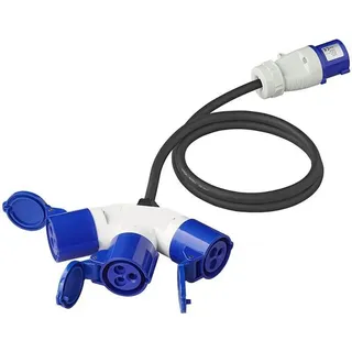 PRO PLUS CEE 3-Fach Verteiler 16A 150cm 3x2,5mm2