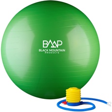 Black Mountain Products Stability Ball - Green, 75 cm