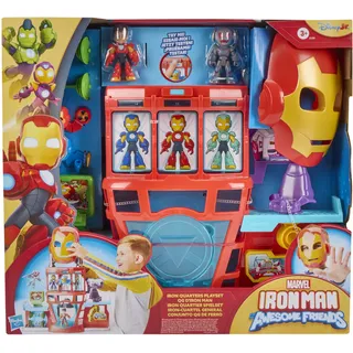 Marvel Iron Quartier Spielset mit fantastischen Freunden
