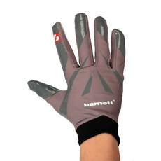 BARNETT FRG-03 American Football Handschuhe Receiver, grau (XL)
