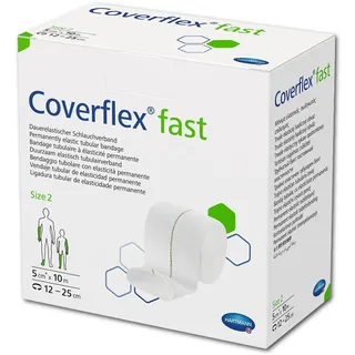 Coverflex Fast 5cmx10m, Schlauchverband, dauerelastisch, Gr.2, 1 stück