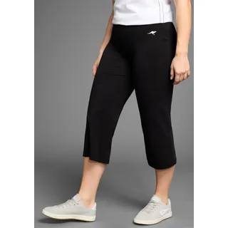 KangaROOS Culotte aus weicher Jersey-Ware, große Größen, schwarz