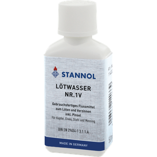 Stannol 114033 Lötwasser Inhalt 50ml F-SW 12