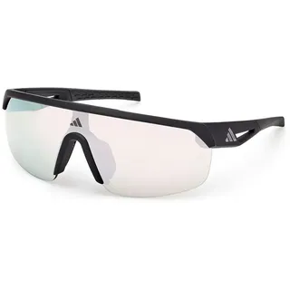 Adidas Sport Sp0109 Damen-sonnenbrille - Matte Black / Brown Mirror - One Size