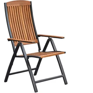 Merxx Athos Klappsessel 59 x 70 x 100 cm grau