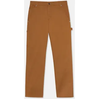 Dickies - Trousers for Men, Duck Carpenter Pants, Regular Fit, Brown duck), 34W/32L