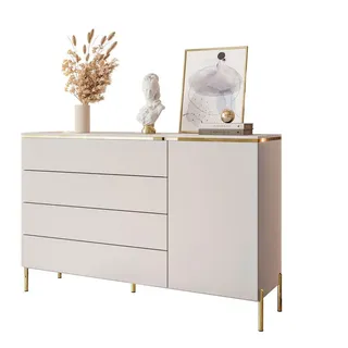 lookway Aurora 140 x 91 x 40 cm Beige / Gold