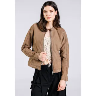 Freaky Nation Lederjacke "Annelie-FN", braun