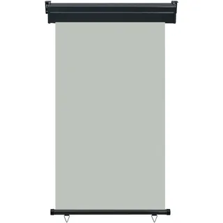 vidaXL Seitenmarkise 100 x 250 cm Grau Polyester