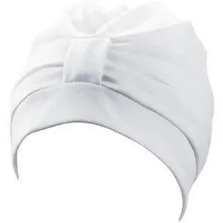 Beco Damen Stoffhaube Klettverschluss Kappe weiß One Size