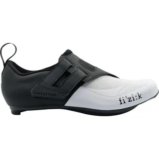 FIZIK Triathlonschuh "Transiro R4 Powerstrap", Obe - Schwarz, Weiß