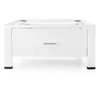 Nedis Untergestell Mit Schublade Für Waschmaschine Und Trockner 150 Kg - White