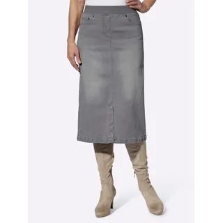 Inspirationen Jeansrock, grau