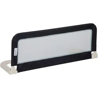 Safety 1st Portable Bed Rail, zusammenklappbares Bettgitter, Rausfallschutz, Reise, 18 M.–5J., tragbares Bettschutzgitter, Netzgewebe, leicht montierbar, automatische Sperre, leicht tragbar, Dark Grey