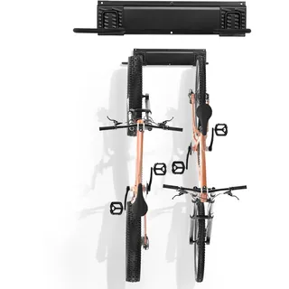 Vevor Fahrradständer, Wandhalterung Garage, Fahrradhalter Aufhänger für 2 Fahrräder