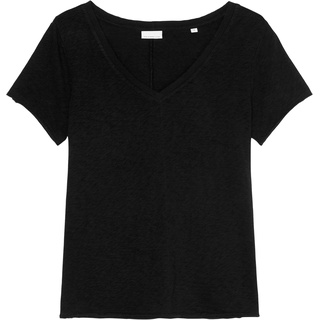 Marc O'Polo T-Shirt mit abgerundetem V-Neck, Gr. S