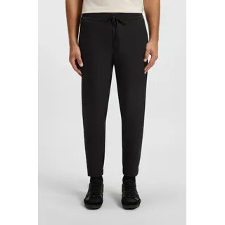 Boss Green Stretch-Hose »T Flex« mit elastischem Bund und Kordelzug Stretchhose Businesshose schwarz