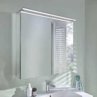 Villeroy & Boch Finero Vorbau-Spiegelschrank mit Beleuchtung 80,7 x 75,8 cm