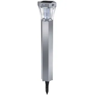 Brennenstuhl Wegeleuchte Aluminium 70,0 cm inkl. Bewegungsmelder und Dämmerungssensor silber