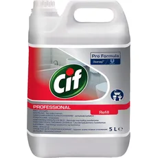 Cif Pro Formula Badreiniger 2in1 Reiniger und Entkalker, auch für verchromte Oberflächen, Kunststoffe mit Keramik, 5 L