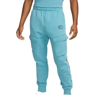 Nike Herren Sw Air Fleece Bb Hose, Denim Turq/Black, M