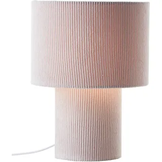 LeGer Home by Lena Gercke Tischleuchte »Kathleen Cordleuchte«, 1 flammig, Cordstoff, H 30 cm, Ø 23 cm, E27, Cord, Stoffleuchte, Tischlampe, beige