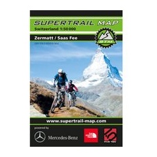 Supertrail Map Zermatt / Saas Fee - MTB - One Size