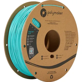 Polymaker PolyLite PLA 1.75 mm, 3000 g, Grau), 3D Filament, Grau