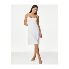 Womens M&S Collection Cool ComfortTM FlexifitTM Full Slip 14"-35" - White, White - 20-35