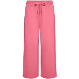 Jogger Pants SOYACONCEPT "SC-BANU 33", Damen, Gr. S (36), N-Gr, rapture rose, Sweatware, Obermaterial: 48% Modal, 48% Polyester, 4% Elasthan, unifarben, gerade knöchellang, Hosen Jogger Pants, Viskosemischung