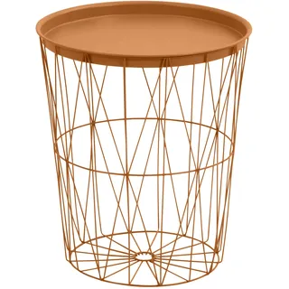 Greemotion Beistelltisch Ø 40 x 46 cm Schwarz/Weiß