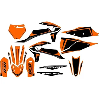 Ufo Apodis Ktm Aufkleber - Orange - One Size