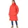 Long Down Parka W true red XXS