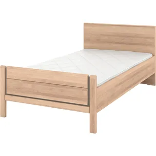 Musterring »Sorrent, Bettgestell, Bettrahmen, teilmassiv Eiche« MADE IN GERMANY, Eiche teilmassiv, Liegehöhenverstellung, Stollenfußteil,