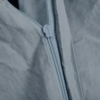 Zoeppritz Perkal-Bettdeckenbezug Easy Farbe atlantic blue Größe 155x220