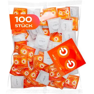 On) Condoms ON) Kondome Stimulation, 54mm 100 St rosa