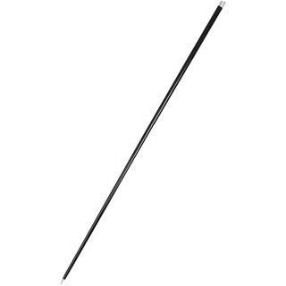 Herbests 110CM Magischer Zauberstab,Professioneller Zauberstab,Tragbare Magischer Zaubertrick Magic Metall Pocket Stick Teleskop-Requisiten für Erwachsene Magier Bühnenleistung Zauberspiel,Schwarz