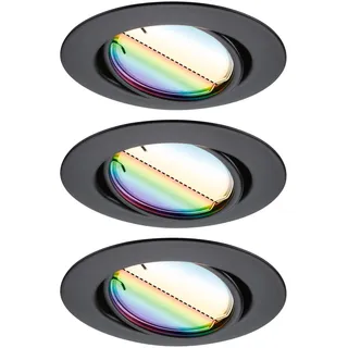 Paulmann LED Einbauleuchte Base Coin Rund 90 mm 420lm RGBW