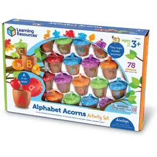 Learning Resources Spielset Alphabet-Eicheln