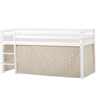 Hoppekids Hochbett ECO Dream 70 x 160 cm Kiefer massiv beige