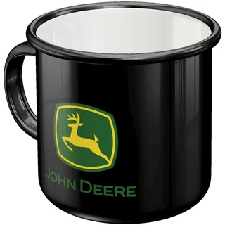 Nostalgic Art Retro Emaille-Tasse 0,36 l Schwarz