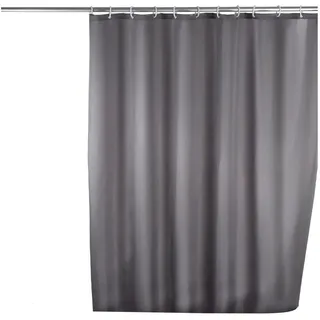 Wenko Duschvorhang 180 x 200 cm grau