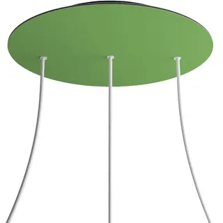 Creative Cables Krovnr403lf116 Xxl Rose-one Rundes Grünes Wiesenrosen-set - Multicolor - 400 mm