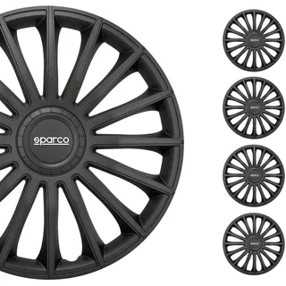 Sparco Lazio 15 Zoll 4 Stück Grau/Silber