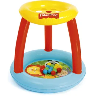 Bestway Fisher-Price Bällebad, Tierfreunde, 89 x 89 x 84 cm, 93541, Bunt